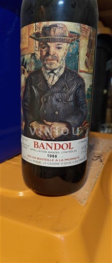 Provenza Bandol La Cadène Azur 1986