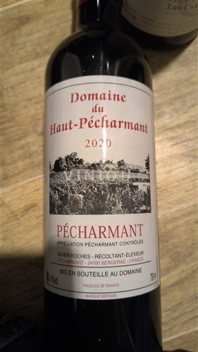 Zuidwest-Frankrijk Pécharmant Domaine Haut-Pecharmant 2020