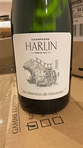 Champaña Champán Harlin Père et Fils les chemins de traverse Sin añada
