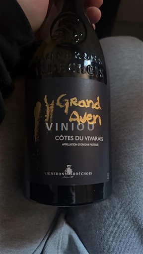 Thung lũng Rhône Côtes-du-vivarais Vignerons Ardéchois Grand Aven 2023