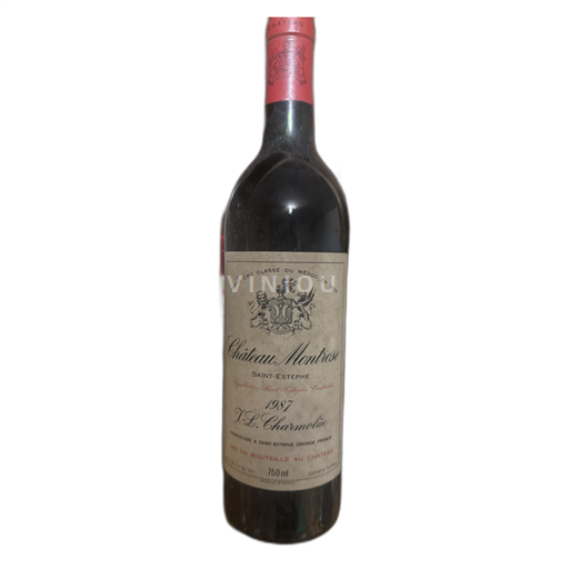 Bordeaux Saint-Estèphe Château Montrose 1987