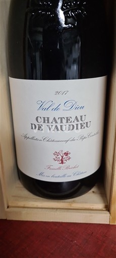 Valea Ronului Châteauneuf-du-Pape Château Vaudieu Val de Dieu 2017