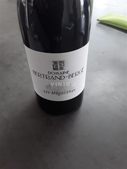 Languedoc Fitou Bertrand-Bergé Les Mégalithes 2022