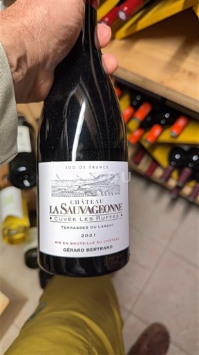 Languedoc Terrasses-du-larzac Château La sauvageonne cuvee les ruffes 2021