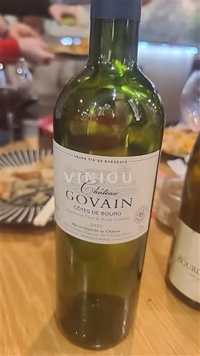 Bordeaux Côtes-de-bourg Château Govain 2020