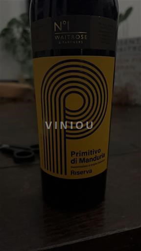 Apulien Primitivo di Manduria Waitrose & Partners Riserva 2022