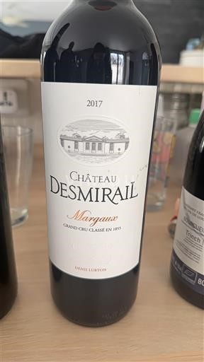 Bordo Margaux Grand Cru Château Smirail 2017
