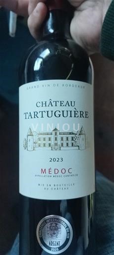 Bordéus Médoc Château Tartuguière 2023