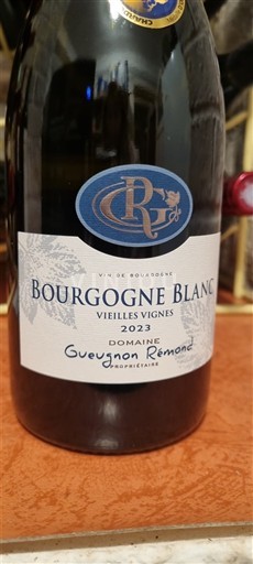 Borgonha Não especificado Domaine Gueugnon Remond Vieilles Vignes 2023