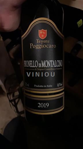 Toscana Brunello di Montalcino Tenute Poggiocaro 2019