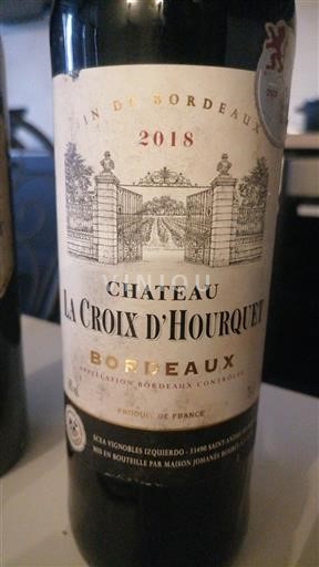 Bordeaux Château La Croix d'Hourquet 2018