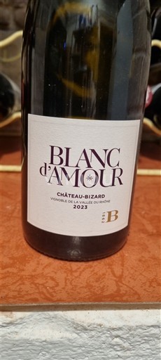 Rhône-dalen Grignan-les-Adhémar Château Bizard Blanc d'Amour 2023