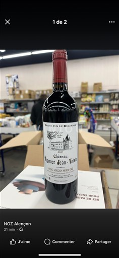 Bordeaux Saint-Émilion Château Ragout Jean Voisin Neročník