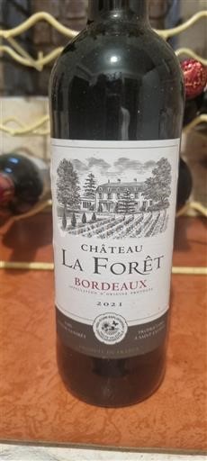 Bordeaux Château La Forêt 2021