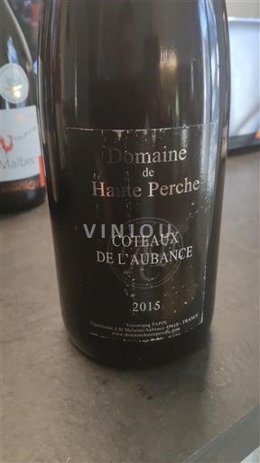 Dolina Loare Coteaux de l'Aubance Domaine Haute Perche Tradition 2015