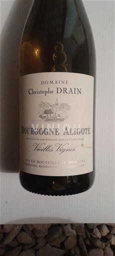 Bourgogne Bourgogne Aligoté Domaine Christophe Drain Vieilles Vignes 2023