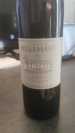 Sydvestfrankrig Côtes de Gascogne Domaine Pellehaut Les Marcottes 2014