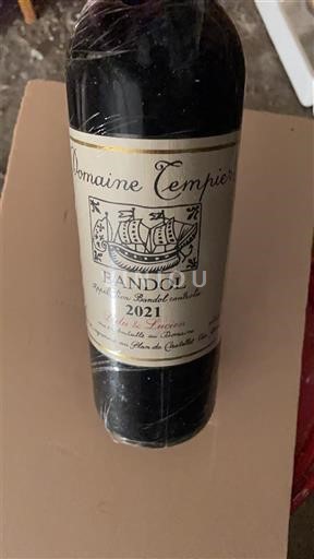 Provence Bandol TEMPIER Lulu & Lucien 2021