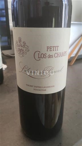 Bordeaux Lalande-de-Pomerol Clos des Champs Petit Clos des Champs Ikke årgangsbestemt