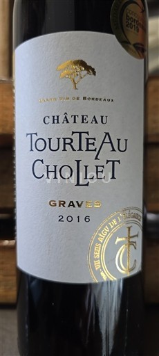 Bordeaux Graves Château Tourteau Chollet 2016
