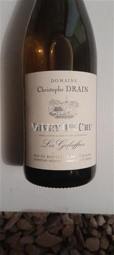 Borgoña Givry Premier Cru Domaine Christophe Drain Les Galoffres 2023