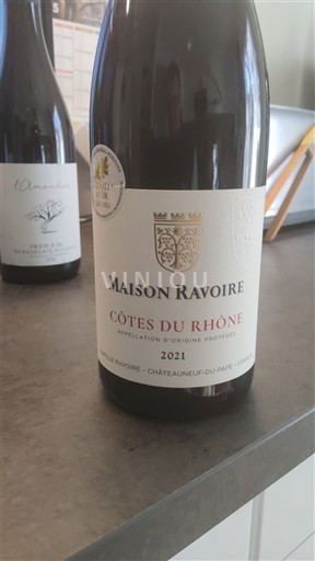 Rhônedalen Côtes du Rhône Maison Ravoire 2021
