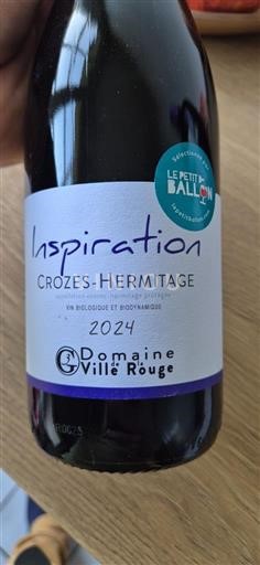 Údolí Rhôny Crozes-Hermitage Domaine La Ville Rouge Inspiration 2024