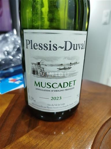 Loiredalen Muscadet Plessis-Duval 2023