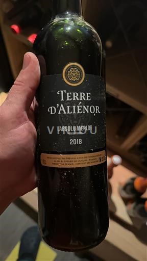 Bordeaux Terre d'Aliénor L'Absolu Merlot 2018