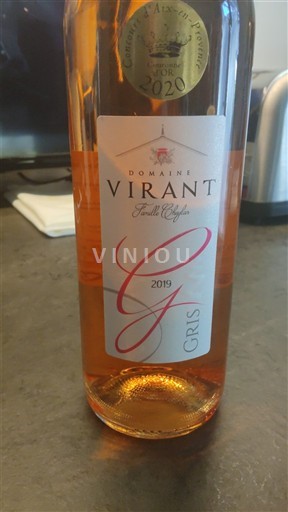 Provenza Coteaux de Aix en Provenza Domaine Virant Gris 2019
