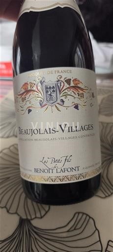 Beaujolais Beaujolais Dorpen Benoît Lafont Les Petits Fils 2022