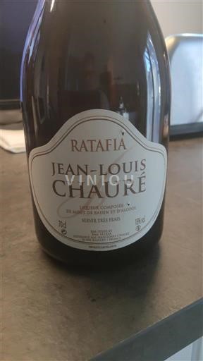 Champagne Ratafia Champenois Jean-Louis Chaure Ohne Jahrgang