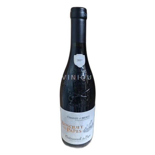 Valle del Ródano Châteauneuf-du-Pape. Bosquet des Papes Chante le Merle Vieilles Vignes 2019