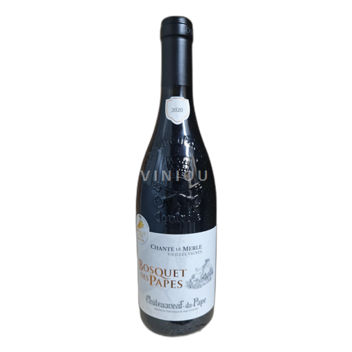 Valle del Ródano Châteauneuf-du-Pape. Bosquet des Papes Chante le Merle Vieilles Vignes 2020