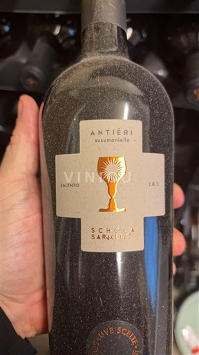 Apúlia Susumaniello Salento Schiola Sarmenti Antieri Susumaniello 2019