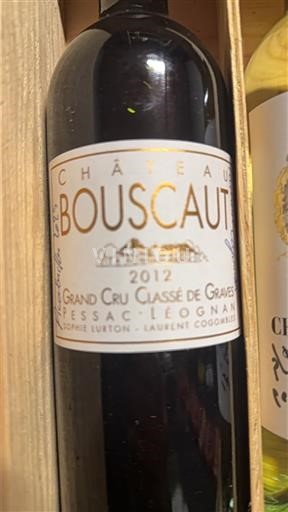 Bordeaux Pessac-Léognan Grand Cru Classé de Graves Château Bouscaut 2012