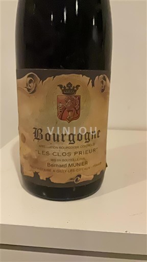Bourgogne Bernard Munier Les Clos Prieur 2000