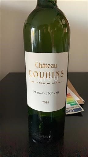 Burdeos Pessac-Léognan Château Couhins 2019
