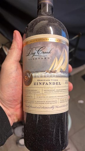 AVA californiennes Sonoma Coast Dry Creek Vineyard Heritage Vines 2021