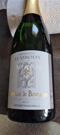Borgoña Crémant de Borgoña Domaine Le Virollys Sin añada
