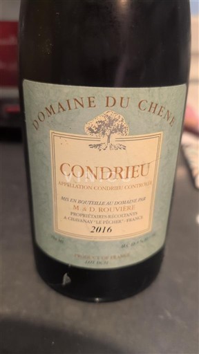 Valle del Ródano Condrieu Domaine Chêne 2016