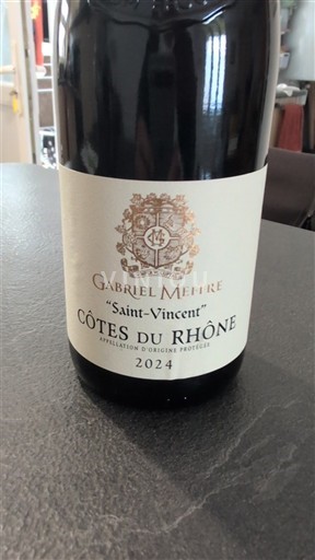 Rhône-dalen Côtes-du-Rhône Gabriel Meffre Saint-Vincent 2024