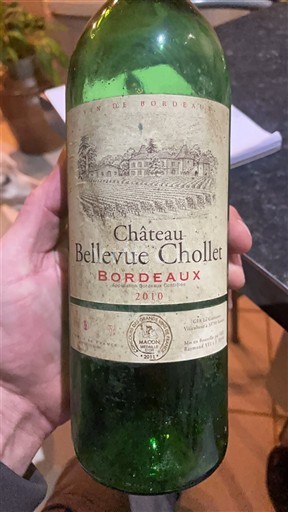 Bordeaux Château Bellevue Chollet 2010