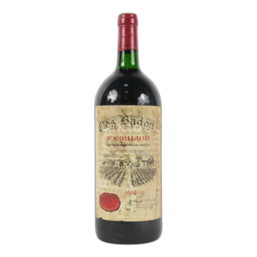 Bordeaux Saint-Émilion Clos badon 1986