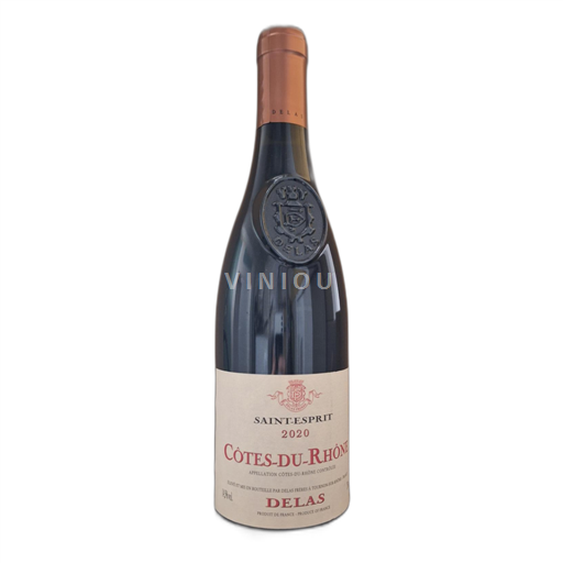Rhônen laakso Côtes-du-rhône Delas Saint-Esprit 2020