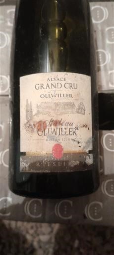 Alsacia No especificado Grand Cru Château Ollwiller 2018