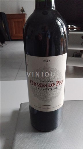 Bordeaux Saint-Estèphe Château Ormes de Pez 2012