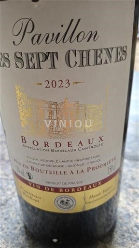Burdeos Bordeaux Les Sept Chênes Pavillon 2023