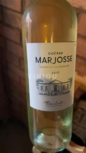 Bordeaux Bordeaux bianco Château Marjosse 2019