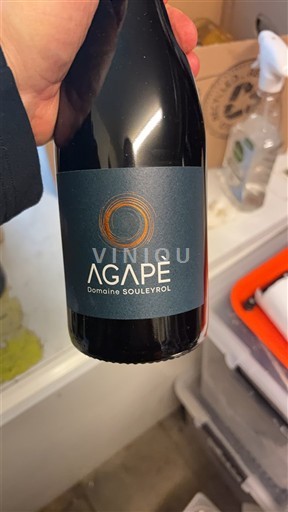 Rhônen laakso Côtes-du-rhône Domaine Souleyrol Agapè 2022